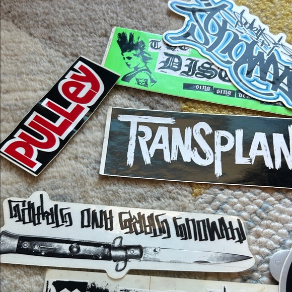 Band Logo Sticker Set - Picture 2 of 3